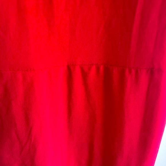 Stretch Sexy Plunge-neckline Red Dress - Picture 4 of 9